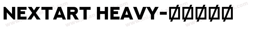 NEXTART Heavy字体转换